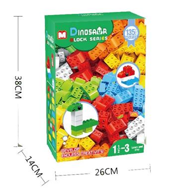 Large particle C color box 750g 135pcs   ITEM NO.： W046221