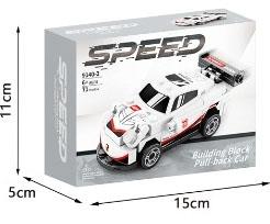 Four grid regenerative car Porsche 929 71PCS low-priced impulse model   ITEM NO.： W044631
