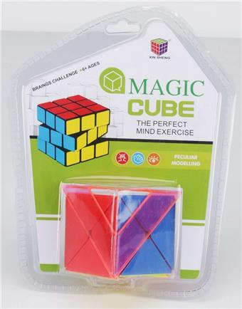 Eight axis Rubik's Cube Puzzle Cube Stress Relief Puzzle Toy Finger Game   ITEM NO.： W042866