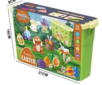 Easter clay storage bucket   ITEM NO.： W052603