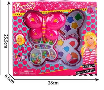 Fashion Barbie Butterfly Triple Layer Beads+Cosmetics   ITEM NO.： W058262