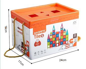7.5CM color window magnetic sheet 50PCS   ITEM NO.： W046612
