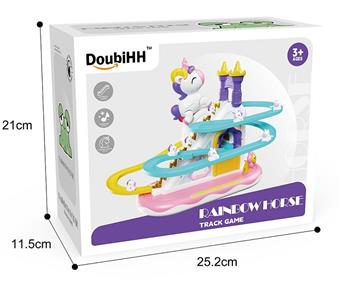 Unicorn Slide Small Double Track   ITEM NO.： W062103