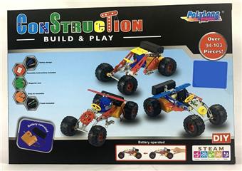 Electric metal assembled toys   ITEM NO.： W042322
