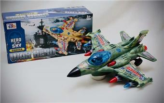 Camouflage lighting music universal electric fighter, electric aircraft, military aircraft   ITEM NO.： W054308