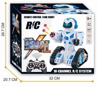 Ten way 2.4G remote control robot without music (CPC)   ITEM NO.： W054863