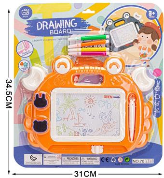 Crab Black Writing Board+Underwater World/TuTu Le Card   ITEM NO.： W056120