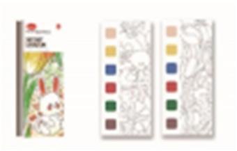 Watercolor Painting - Secret Garden   ITEM NO.： W044148