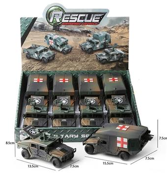 Inertial Hummer military vehicle (8 units, 2 mixed models)   ITEM NO.： W041758