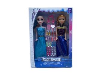 11.5-inch live action hand Frozen Double Barbie with shoe vacuum accessories   ITEM NO.： W055544