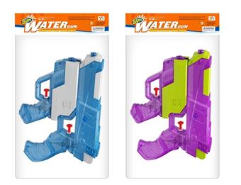 Hand pressure water gun, manual water gun, high-pressure water gun, pull-out water gun, summer household water play toy   ITEM NO.： W067035