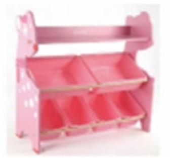 Deer Toy Rack - Pink   ITEM NO.： W043657