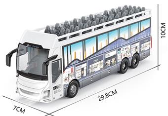 1: 24 27 MHz 5-way remote control light double-layer UV bus   ITEM NO.： W060767