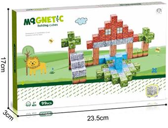 Forest Theme 2CM Magnetic Block 98P   ITEM NO.： W046776