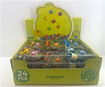 Lemon keychains (24PCS)   ITEM NO.： W048311