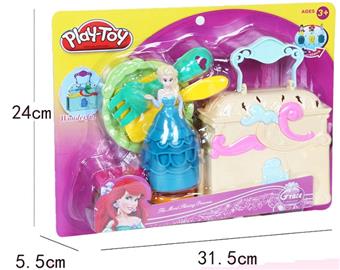 Handheld Princess Clay Set   ITEM NO.： W053704