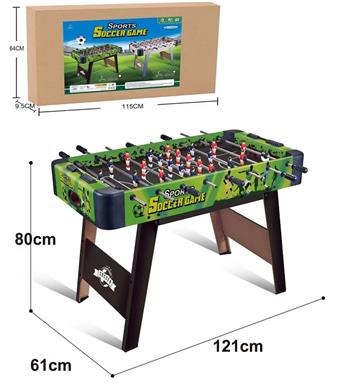 Wooden football table (long legged graffiti)   ITEM NO.： W060977