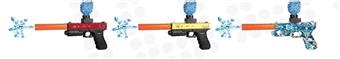 C model, water bomb electric gun (equipped with battery, USB charging cable, muffler, 1 pack of water bombs, 1 grenade clip)   ITEM NO.： W063093