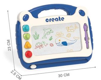 Colorful magnetic drawing board, writing board, graffiti board, large size 9   ITEM NO.： W055823