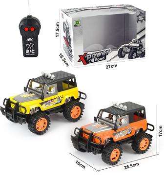 2-way remote control Land Rover off-road full body racing car   ITEM NO.： W060523