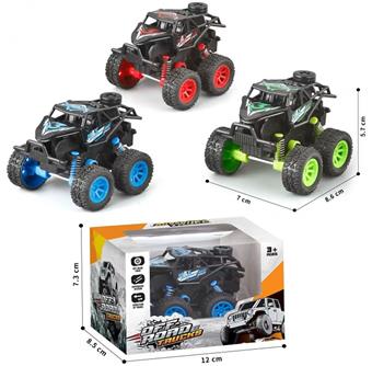 Warrior off-road vehicle (3 mixed models) racing version   ITEM NO.： W049078