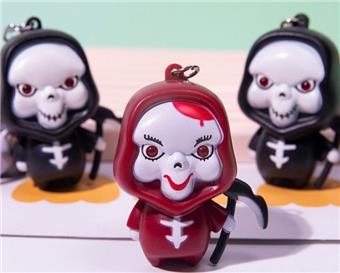 [Sound and Light Toy] Ghost Reaper LED Keychain   ITEM NO.： W048508