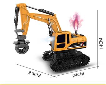 1: 22 11 way remote control light sound spray engineering gripper   ITEM NO.： W060737