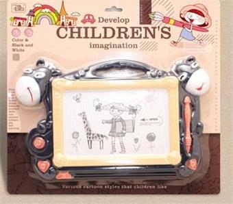 Cartoon Deer Magnetic Black and White Writing Board   ITEM NO.： W056049