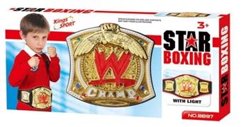 Colorful Box WWE Gold Belt (with Light)   ITEM NO.： W063284