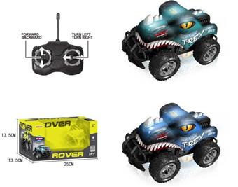 Four way remote control lighting animal car (including electricity)   ITEM NO.： W055331