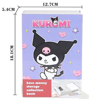 Kuromi piggy bank   ITEM NO.： W051536