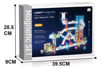 7.5CM Star Diamond Light Track Ball Magnetic Plate 98P   ITEM NO.： W046689