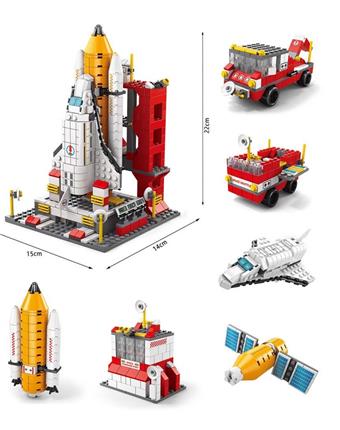 Space shuttle 1000pcs building blocks   ITEM NO.： W045987