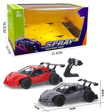 1: 16 Five way 2.4G remote control skeleton car (spray)   ITEM NO.： W060843