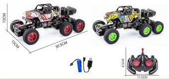 1: 16 Five way Light Six Wheel Jeep Watermark Climbing Vehicle   ITEM NO.： W060649