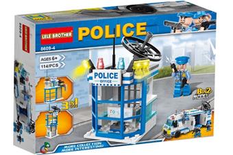 Police Command Center 114pcs   ITEM NO.： W044450