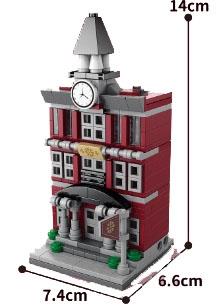 Clock Tower 308PCS low-priced impulse model   ITEM NO.： W044814