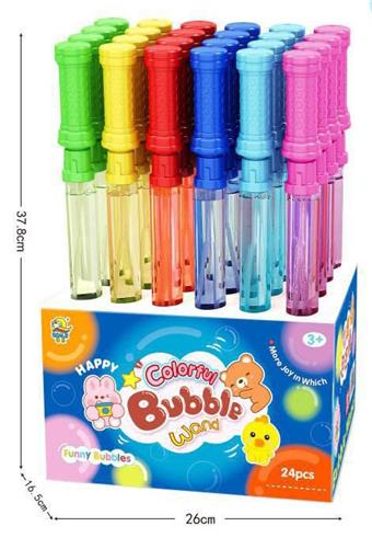 Bubble sticks 37.8 cm (24pcs)   ITEM NO.： W042554