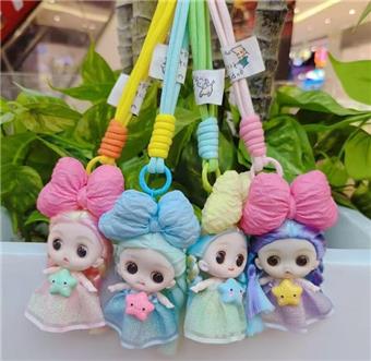 Doll keychain figurine   ITEM NO.： W048278