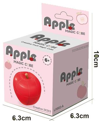Apple Cube (Fruit Cube Puzzle 3D Alien Cube)   ITEM NO.： W042796