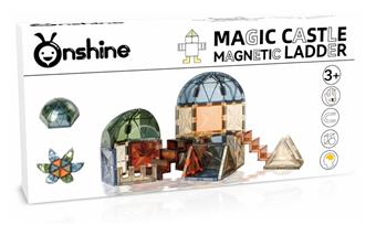 Natural Color Magnetic Slices 8pcs - Magic Castle Magnetic Ladder Set   ITEM NO.： W043586