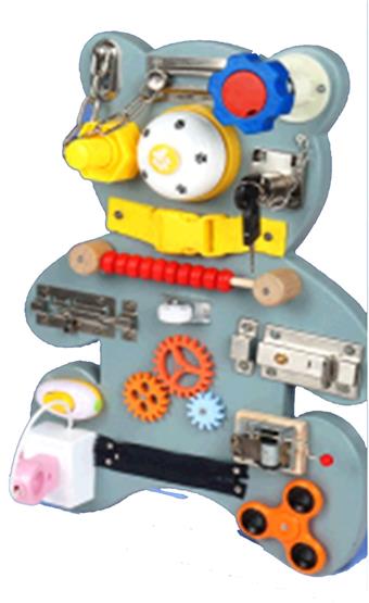 Little Bear Busy Board   ITEM NO.： W044092