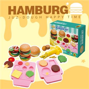 Hamburger Experience Clay Set   ITEM NO.： W053095