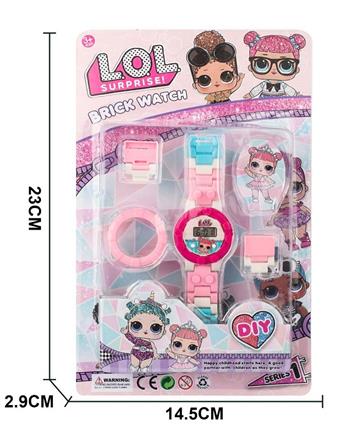 Surprise Doll Master Electronic Block Watch   ITEM NO.： W061421