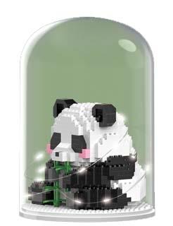 Flower Eating Bamboo with Cover Light Edition Building Blocks 449PCS   ITEM NO.： W045764