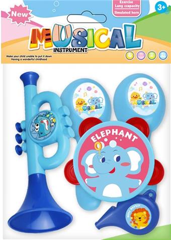 Animal Instrument Combination (Blue)   ITEM NO.： W047259