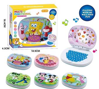 Western Princess Learning Machine (with Writing Pad)   ITEM NO.： W056627