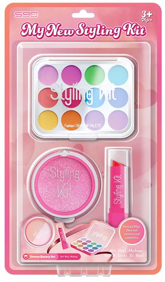 Girl playing house (non smudging, no liquid) in pink color set   ITEM NO.： W058045