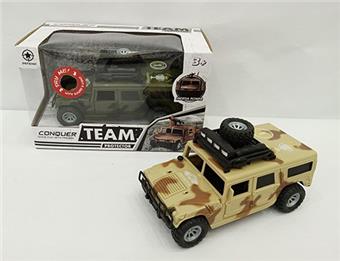 Inertial Hummer military vehicle with lighting and music   ITEM NO.： W041733