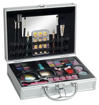 Stitch makeup aluminum case+makeup   ITEM NO.： W060252